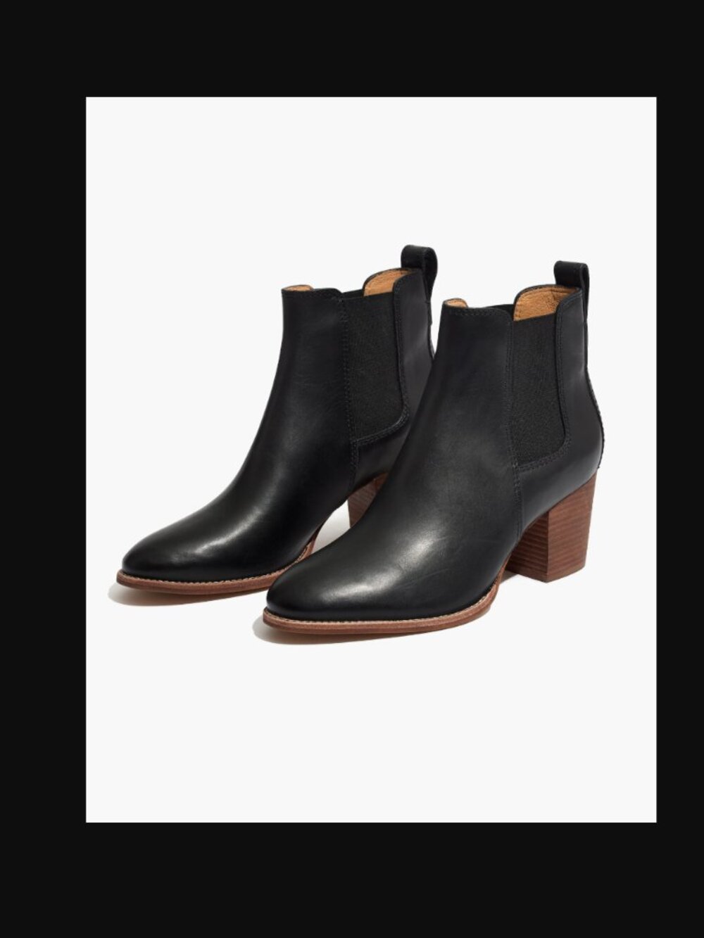 Madewell The Regan Boot size 7.5, black